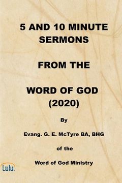portada 5 and 10 Minute Sermons from the Word of God (2020) (en Inglés)