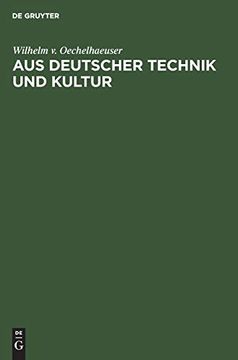 portada Aus Deutscher Technik und Kultur (in German)