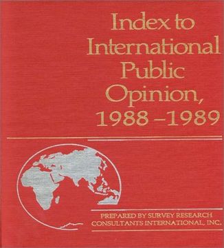 portada index to international public opinion, 1988-1989 (en Inglés)