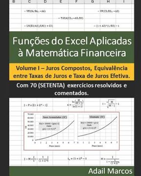 portada Funções do Excel Aplicadas à Matemática Financeira: Juros Compostos, Equivalência entre Taxas de Juros e Taxa de Juros Efetiva