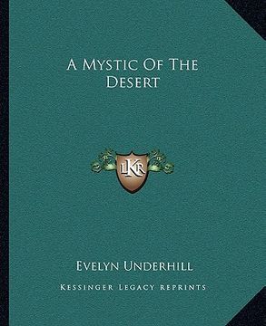 portada a mystic of the desert (en Inglés)
