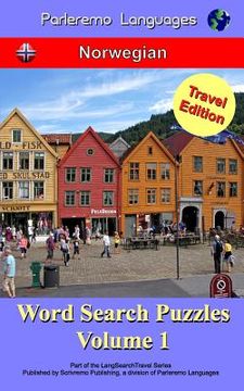 portada Parleremo Languages Word Search Puzzles Travel Edition Norwegian - Volume 1 (en Noruego)