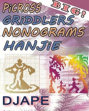 portada Big Picross Griddlers Nonograms Hanjie: 1 (Hanjie Books) (en Inglés)