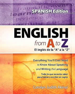portada spanish edition - english from a to z (in English)