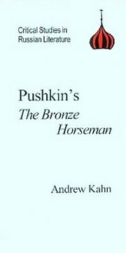 portada pushkin's bronze horseman (en Inglés)