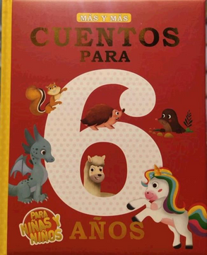 portada Cuentos Para 6 Años [Imprenta Mayuscula] (in Spanish)