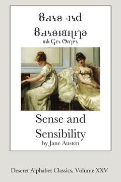 portada Sense and Sensibility (Deseret Alphabet edition) (en Inglés)