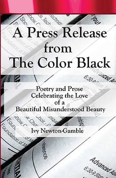 portada a press release from the color black (in English)