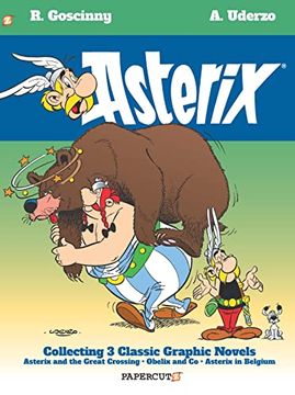 portada Asterix Omnibus #8: Collecting Asterix and the Great Crossing, Obelix and co, Asterix in Belgium (Asterix, 8) (en Inglés)