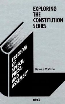 portada freedom of speech, press, and assembly (en Inglés)