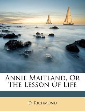 portada annie maitland, or the lesson of life (in English)