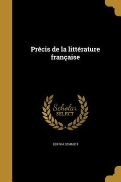 portada Précis de la littérature française (en Francés)