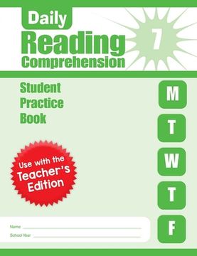 portada Daily Reading Comprehension, Grade 7 Student Edition Workbook (5-Pack)