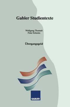 portada Übergangsgeld (Gabler-Studientexte) (German Edition)