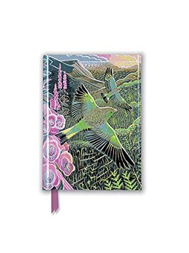 portada Annie Soudain: Foxgloves & Finches (Foiled Pocket Journal) (Flame Tree Pocket Notebooks) 