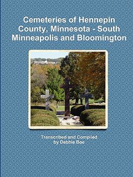 portada cemeteries of hennepin county, minnesota - south minneapolis and bloomington (in English)