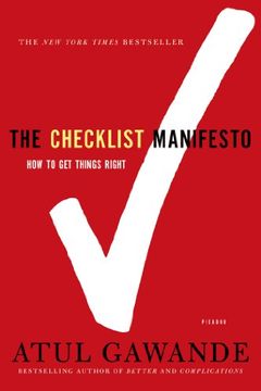 portada The Checklist Manifesto: How to Get Things Right 