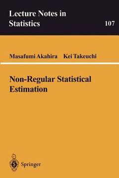 portada non-regular statistical estimation (en Inglés)