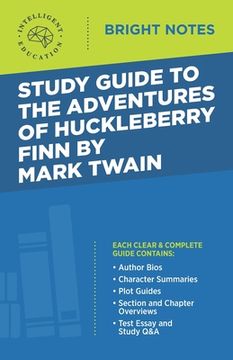 portada Study Guide to The Adventures of Huckleberry Finn by Mark Twain
