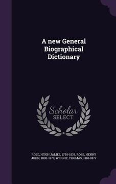portada A new General Biographical Dictionary