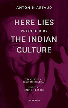 portada Here Lies Preceded by the Indian Culture (in English)