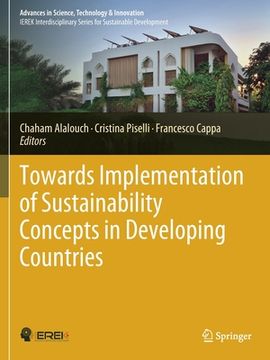 portada Towards Implementation of Sustainability Concepts in Developing Countries (en Inglés)
