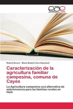 portada Caracterización de la Agricultura Familiar Campesina, Comuna de Cayes