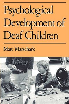 portada psychological development of deaf children (en Inglés)