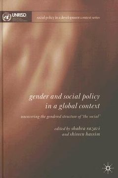 portada gender and social policy in a global context: uncovering the gendered structure of 'the social' (en Inglés)