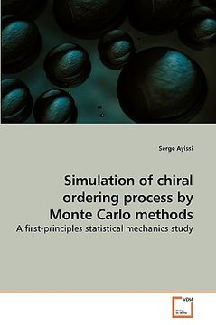 portada simulation of chiral ordering process by monte carlo methods