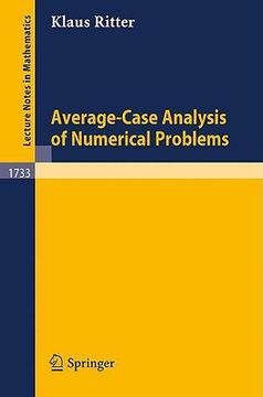 portada average-case analysis of numerical problems (en Inglés)