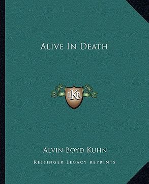 portada alive in death (en Inglés)