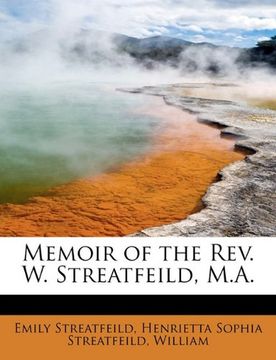 portada memoir of the rev. w. streatfeild, m.a.
