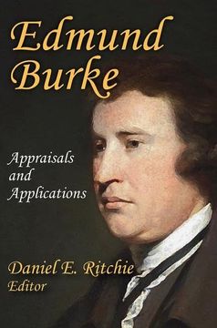 portada Edmund Burke: Appraisals and Applications (en Inglés)