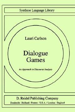portada dialogue games: an approach to discourse analysis (en Inglés)