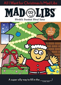 portada All i Want for Christmas is mad Libs 