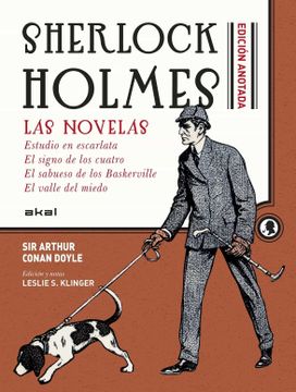 portada Sherlock Holmes Anotado: Las Novelas (Estudio en Escarlata; Signo de los Cuatro; Sabueso de los Baskerville; Valle del Miedo) (in Spanish)