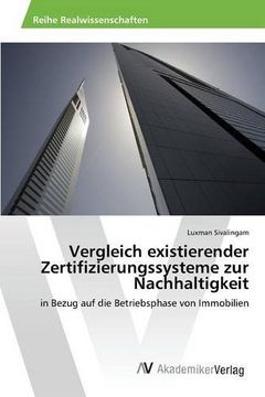 portada Vergleich existierender Zertifizierungssysteme zur Nachhaltigkeit (German Edition)