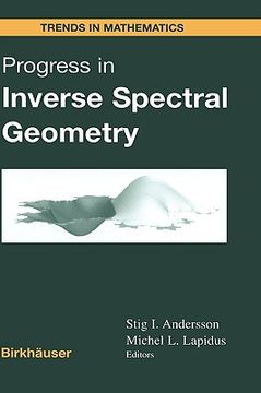 portada progress in inverse spectral geometry (en Inglés)