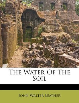 portada the water of the soil (in English)