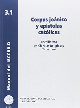 portada Corpus Joánico y epístolas católicas (Manual CCRR)