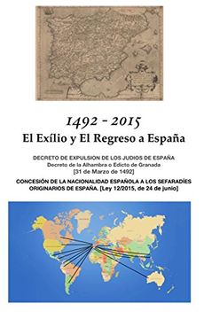 portada 1492 - 2015: El Exilio y El Regreso a España (Spanish Edition)