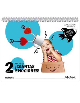 portada Cuántas Emociones!  Nivel 2