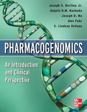 portada Pharmacogenomics An Introduction And Clinical Perspective (en Inglés)