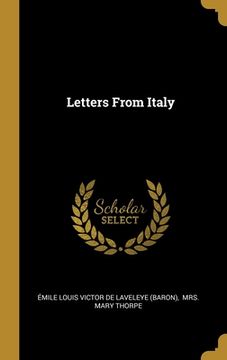 portada Letters From Italy (in English)