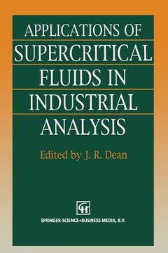 portada Applications of Supercritical Fluids in Industrial Analysis (en Inglés)