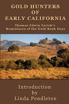 portada gold hunters of early california