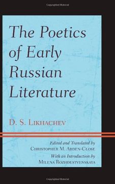 portada The Poetics of Early Russian Literature (en Inglés)