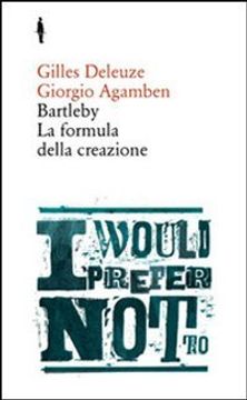 portada Bartleby. La Formula Della Creazione (Bis)