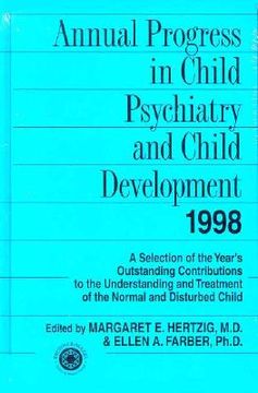 portada annual progress in child psychiatry and child development 1998 (en Inglés)